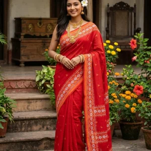 Embroidery Saree