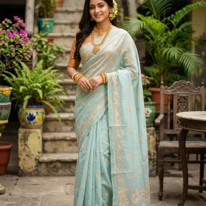 Embroidery Saree 001